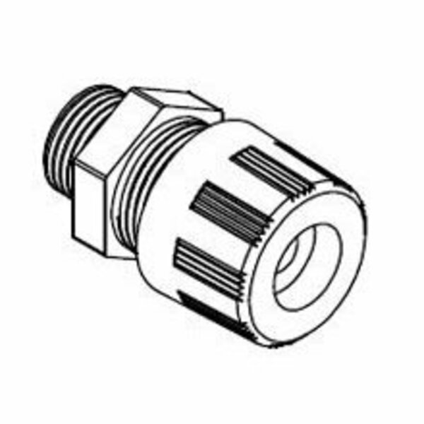 Woodhead Cable Glands, Strain Reliefs & Cord Grips Max-Loc F3 3/4 (.375-.625) 1300980098